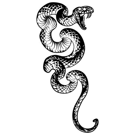 snake tattoo png